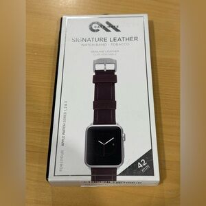 Case Mate leather watch band for Apple Watch 1/2/3  (42mm)